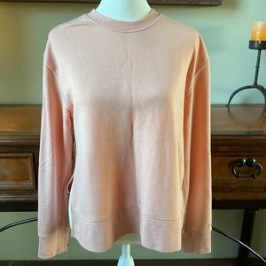 Joy Lab Super Soft Long Sleeve Shirt. Light Orange. Size S
